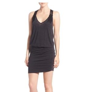 Pam & Gela Knotted Dress w/ Fringe